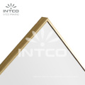 INTCO Hot Selling Hotel House Bathroom Decorative Narrow Edge Framed Rectangle Bath Mirror